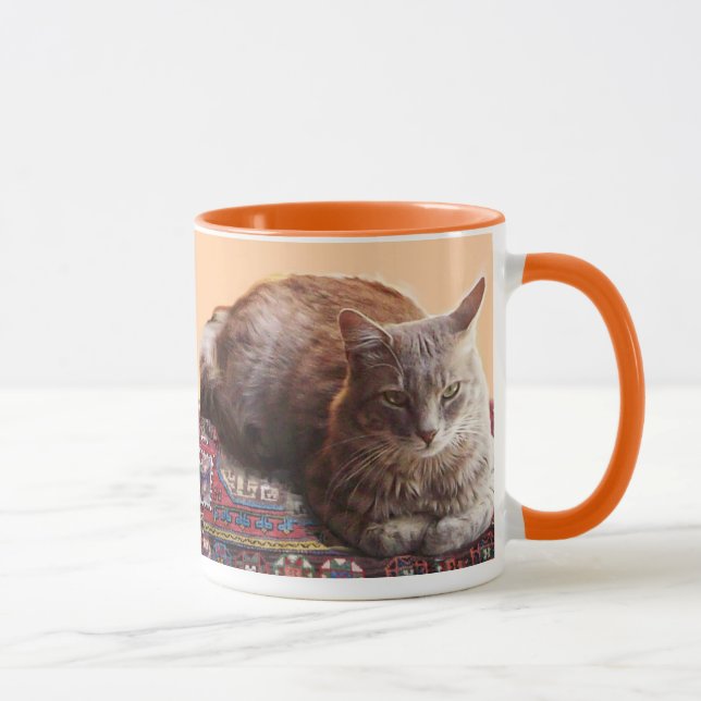 TAZA GATO TURCO EN LA VIEJA CARPETA (Derecha)