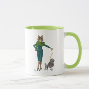 Taza Gato y cangrejo