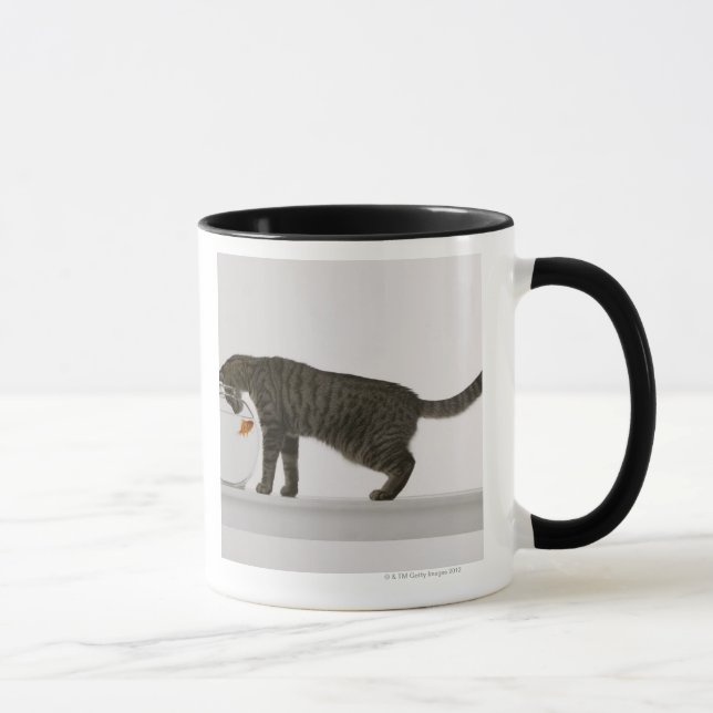 Taza Gato y goldfish (Derecha)