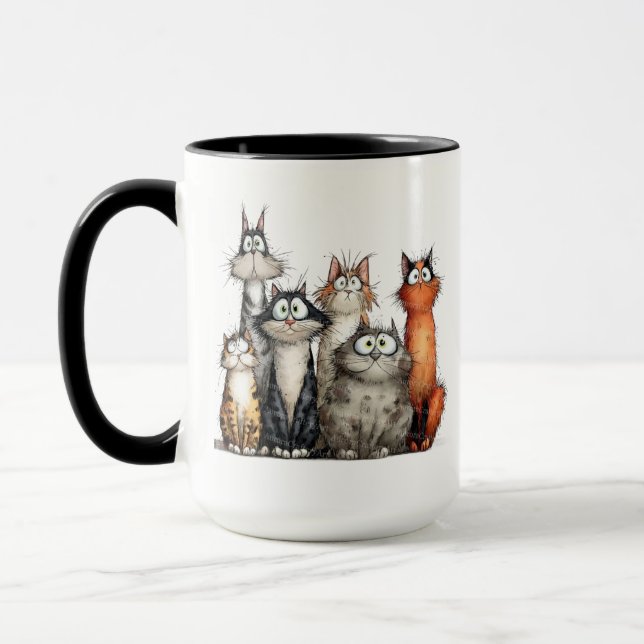 Taza Gatos caprichosos (Izquierda)