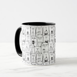 Taza Gatos cortos