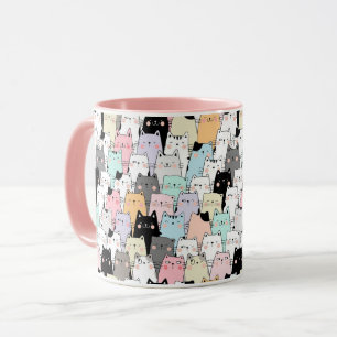 Taza Gatos cortos