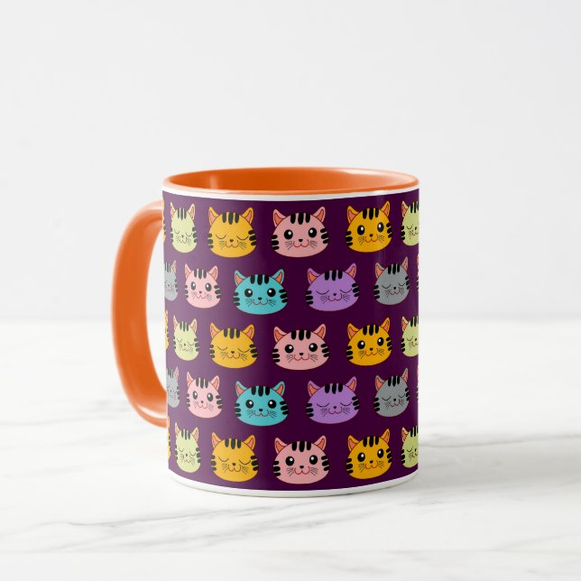 Taza Gatos cortos (Anverso izquierdo)
