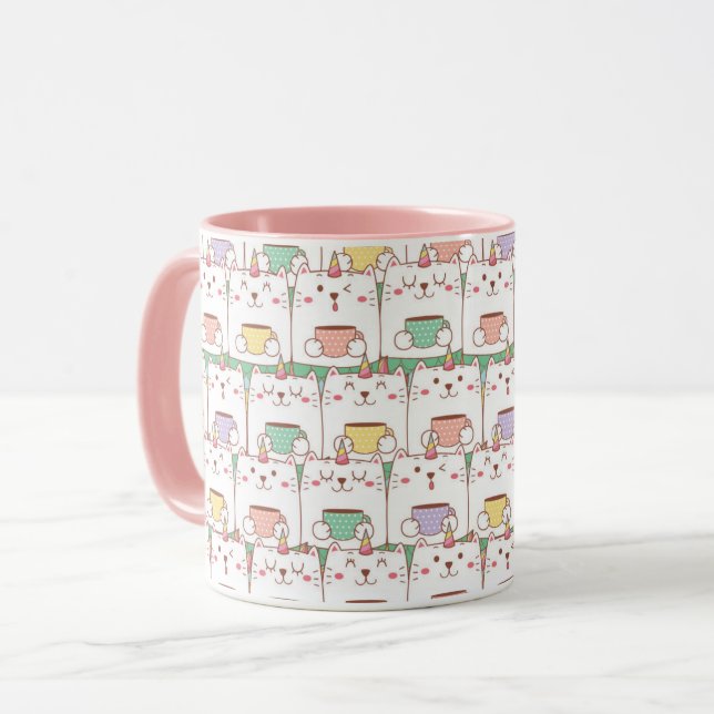Taza Gatos cortos (Anverso izquierdo)