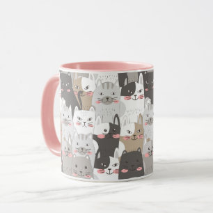 Taza Gatos cortos