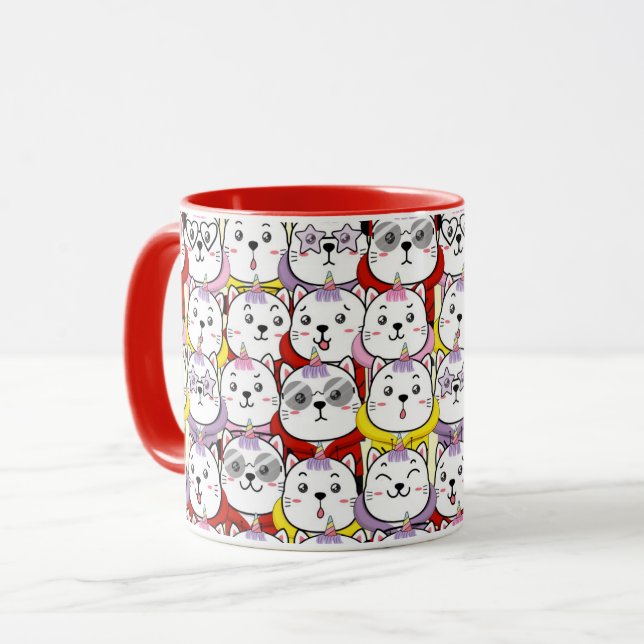 Taza Gatos cortos (Anverso izquierdo)