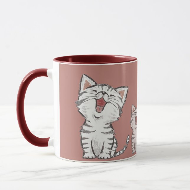 Taza Gatos de amor de mugre (Izquierda)