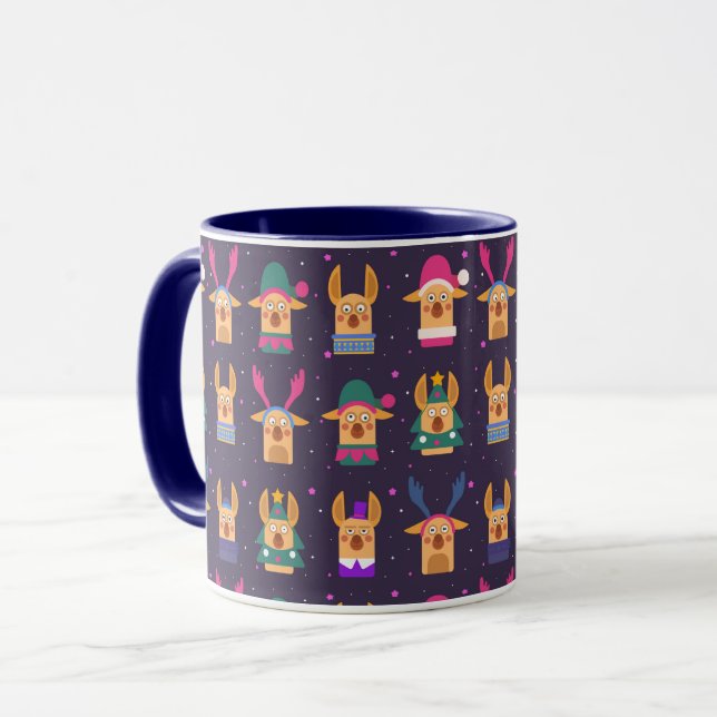 Taza Gatos de Navidades cortos (Anverso izquierdo)