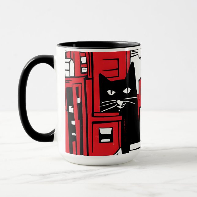 Taza Gatos de Nueva York (Izquierda)
