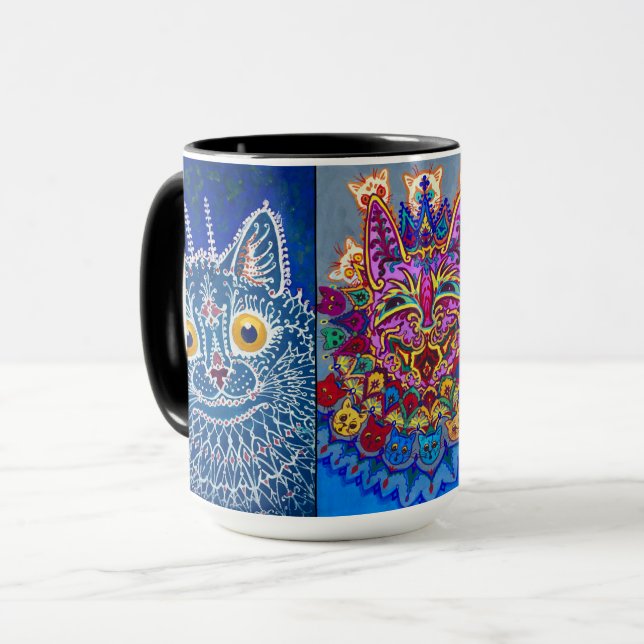Taza Gatos decorativos de Louis Wain (Anverso izquierdo)