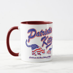 Taza Gatos Kitty Patrióticos