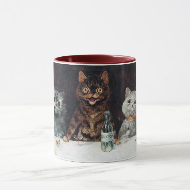 Taza Gatos, Louis Wain Café Mug (Centro)