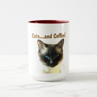 Taza Gatos y Café