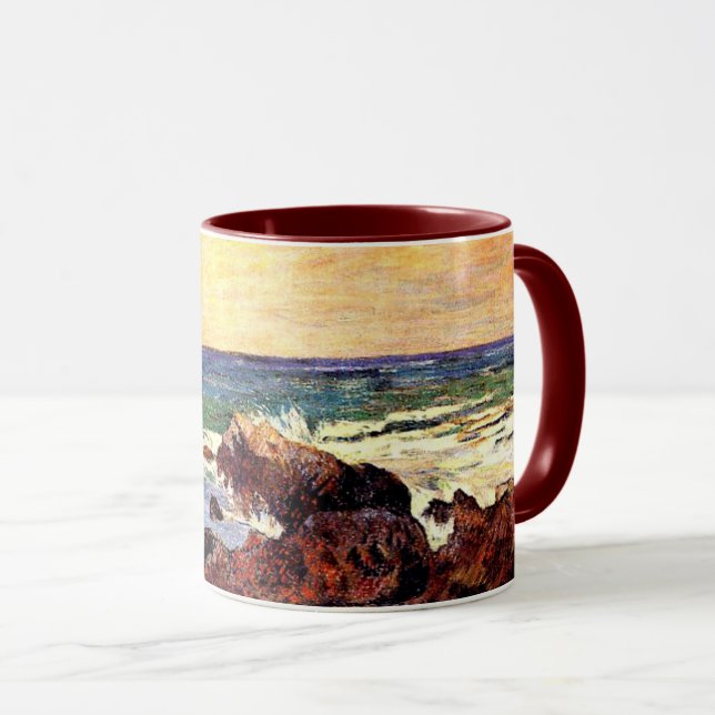 Taza Gauguin - Rocas y Mar, (Anverso derecho)