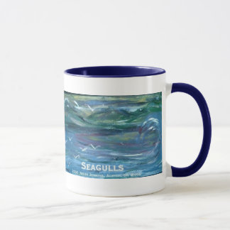 Taza gaviotas