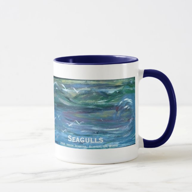 Taza gaviotas (Derecha)