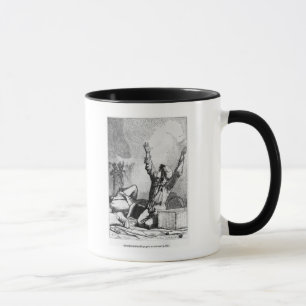 Taza Gavroche había caído para subir solamente otra v