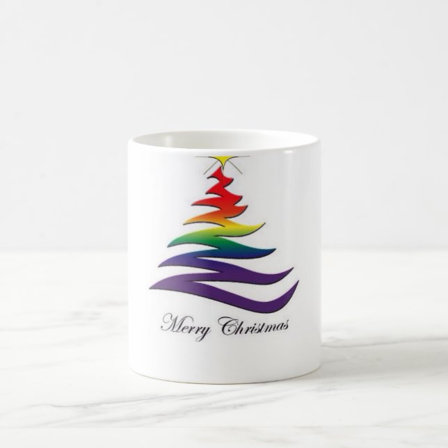 Taza gay del navidad (Centro)