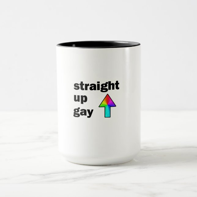 Taza Gay directo hacia arriba (Centro)