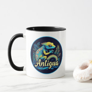Taza Gecko caribeño de la isla Antigua