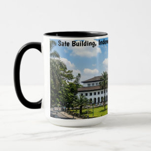Taza Gedung Sate Bandung Patrimonio de Indonesia 