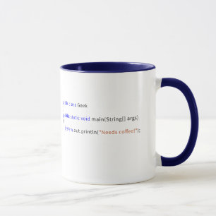 Taza Geeky de Java para Devs