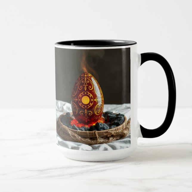 Taza Geheimnisvolle Dracheneier – Ursprung des Feuers (Derecha)