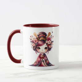 Taza Geisha japonesa banal