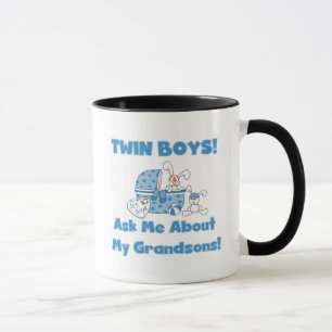 Taza Gemelo-Pida acerca de mis camisetas y regalos de