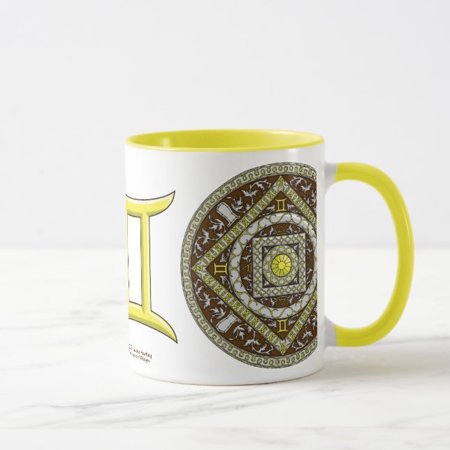 Taza Gemini Mandala Mug (Derecha)