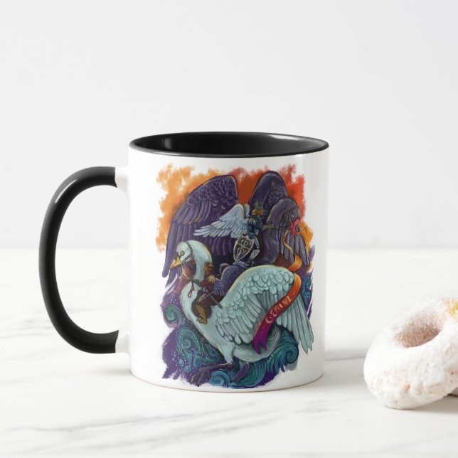 Taza Gemini Zodiac Mug (Con donut)