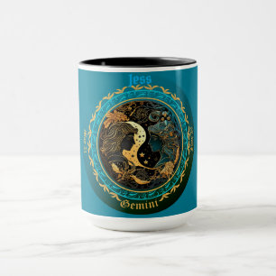 Taza Géminis Zodíaco Personalizable