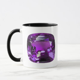 Taza Gemstone púrpura