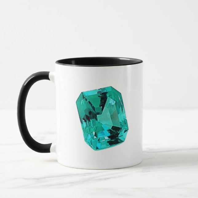 Taza Gemstone verde esmeralda (Izquierda)