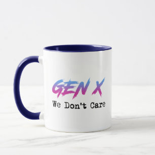 Taza Gen X - No Nos Importa