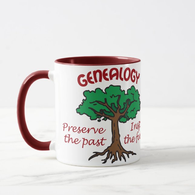 Taza Genealogía (Izquierda)