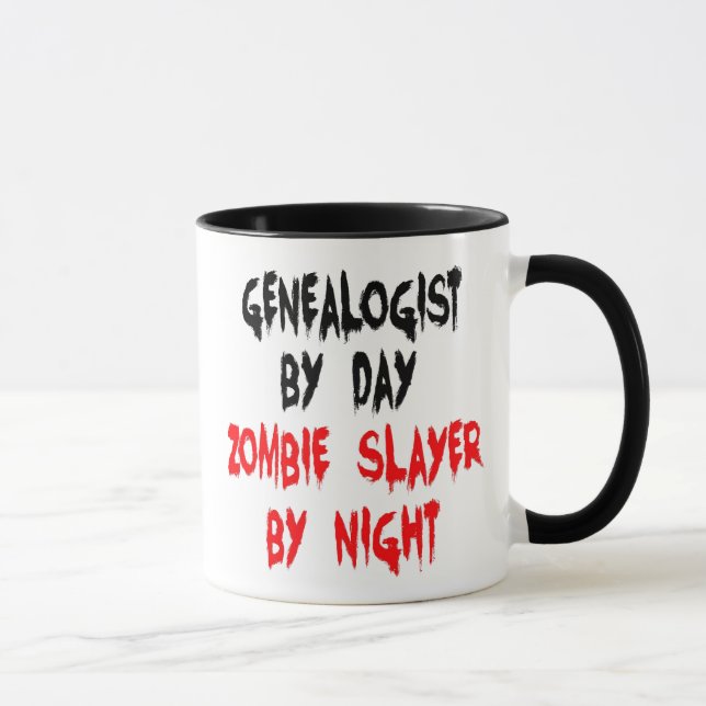Taza Genealógico de Zombie Slayer (Derecha)