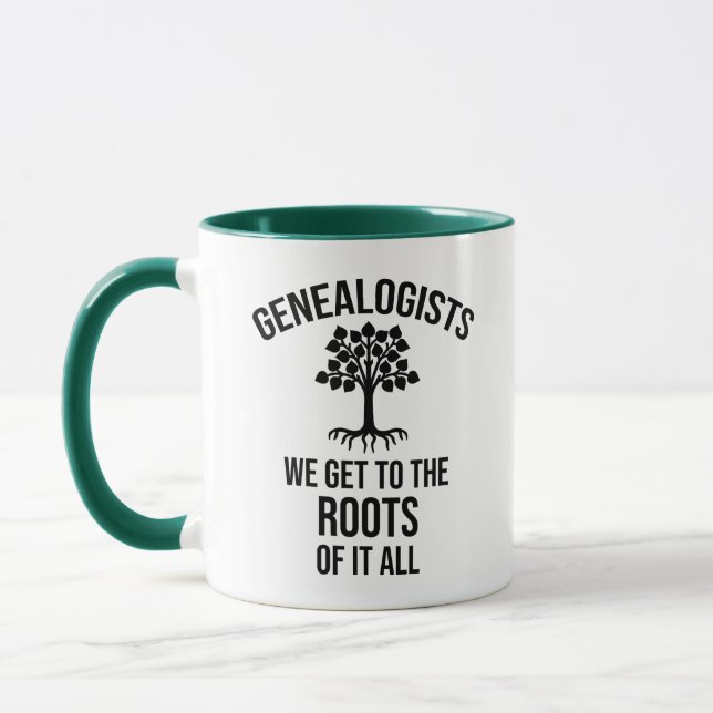 Taza Genealogistas - Llegamos A Sus Raíces (Izquierda)