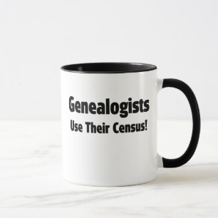 Taza Genealogistas Usan Su Censo