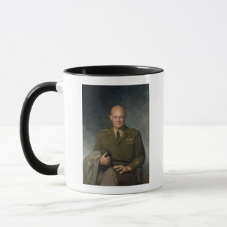 Taza General Dwight Eisenhower Retrato pintado de 5 est