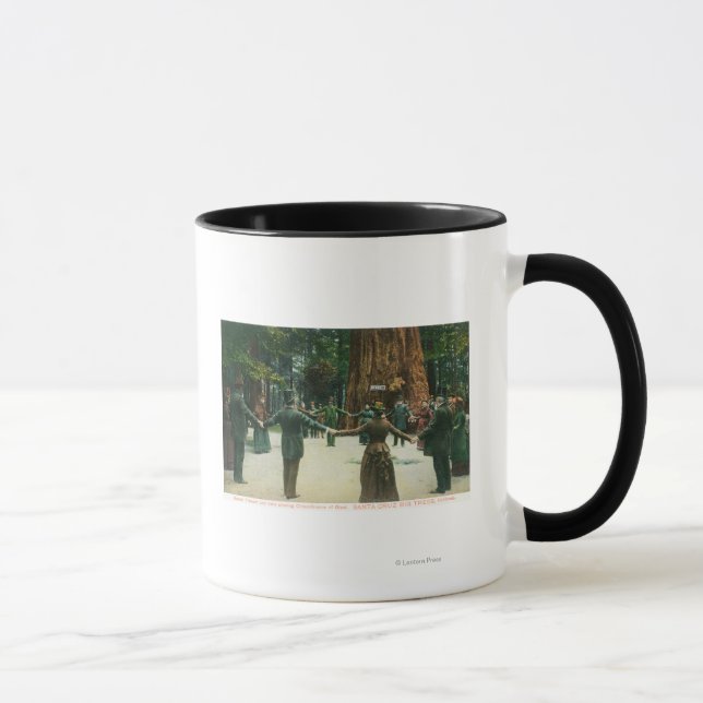 Taza General Fremont mostrando la circunferencia de un (Derecha)