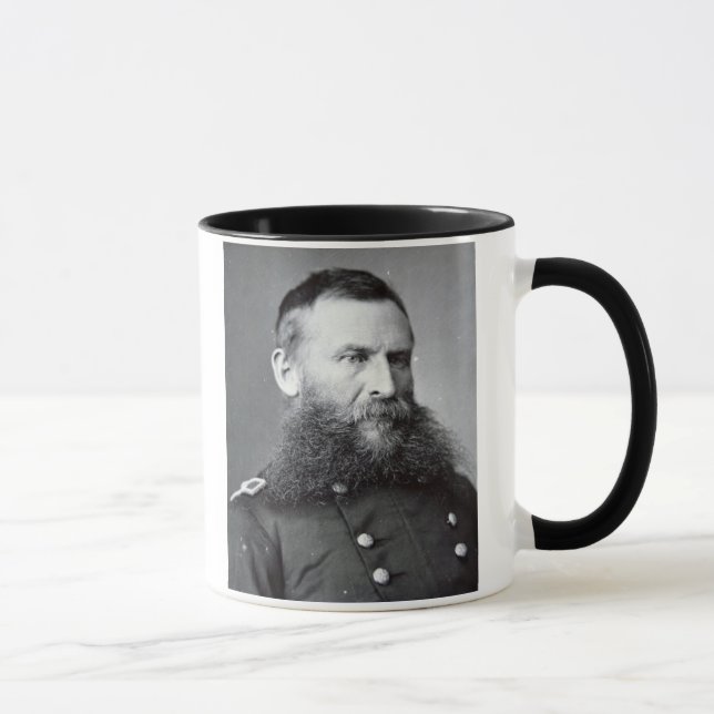 Taza General George Crook (foto de b/w) (Derecha)