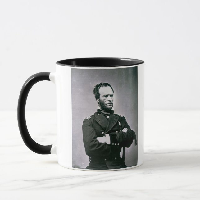 Taza General Guillermo T. Sherman (1820-91) (foto de (Izquierda)