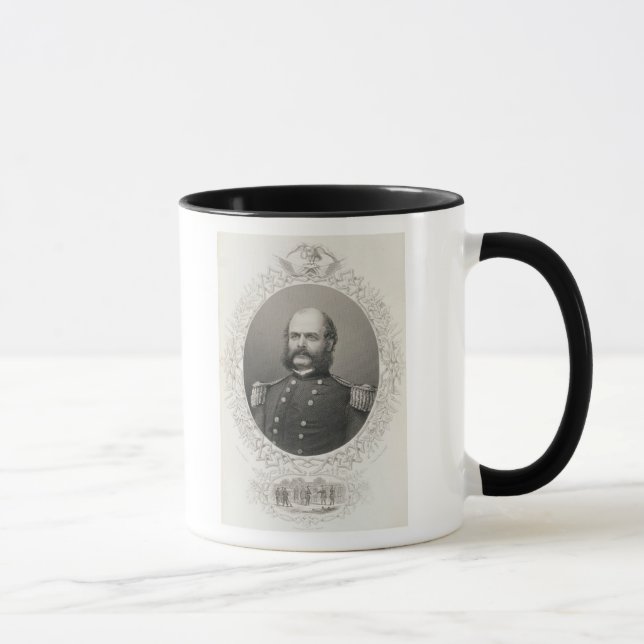 Taza General importante Ambrose Everett Burnside (Derecha)