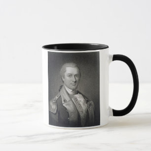 Taza General Otho Holanda Williams (1749-94) grabó b