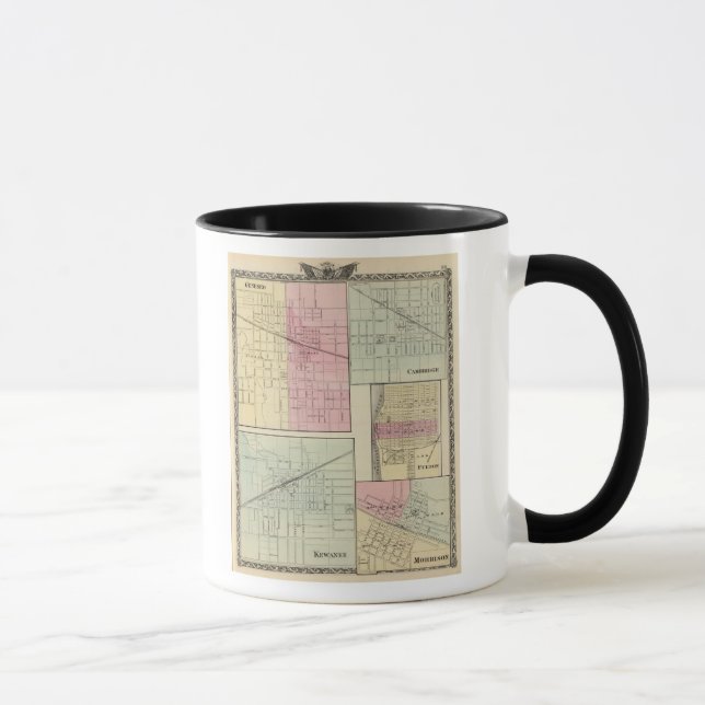 Taza Geneseo, Kewanee, Cambridge, Fulton y Morrison (Derecha)