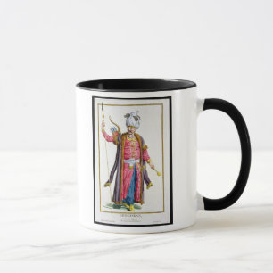 Taza Genghis Khan (c.1162-1227) de 'DES Estam de