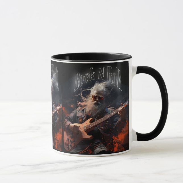 Taza Genial Guitarrista de Rock N Roll (Derecha)