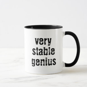 Taza Genius muy estable Black 11 oz Combo Mug