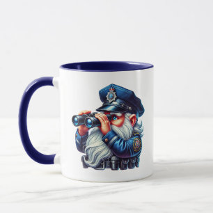 Taza Genoma de policía de Guay agrega monograma